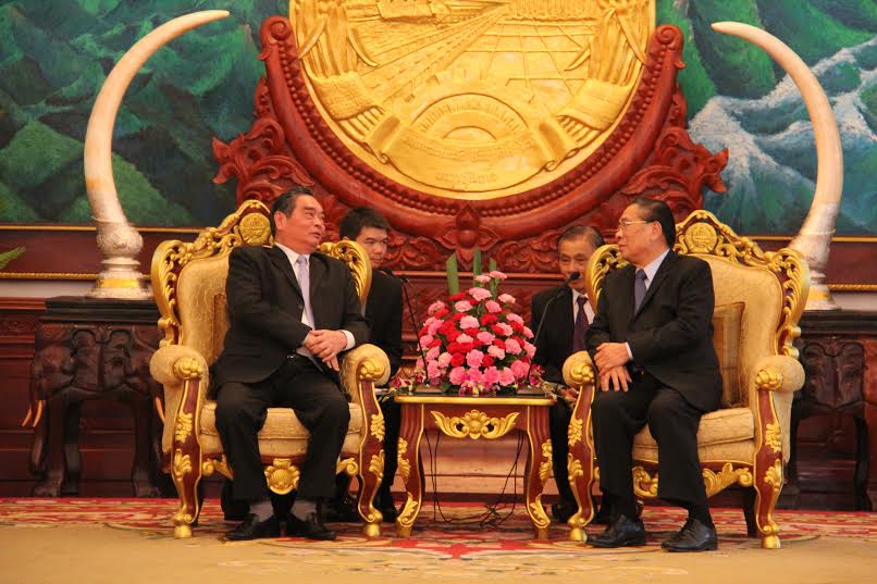 ການນຳພັກ,ລັດລາວຕ້ອນຮັບຄະນະຜູ້ແທນຂັ້ນສູງຫວຽດນາມ